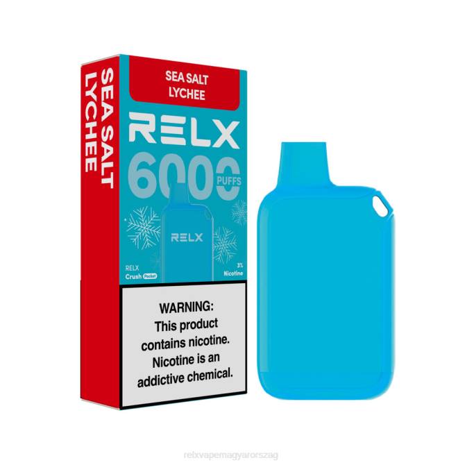 RELX Crush Pocket 6000 jeges | 26L814 ‎RELX Order Online tengeri sós licsi
