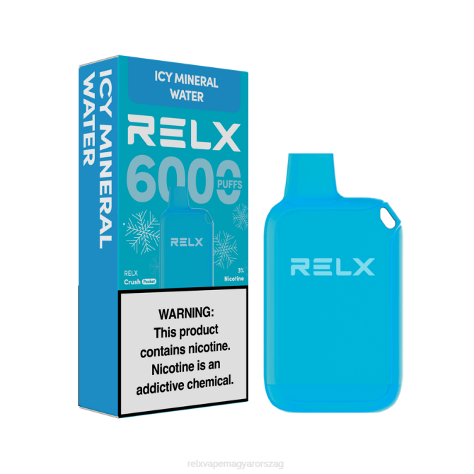 RELX Crush Pocket 6000 jeges | 26L823 ‎RELX Store jeges ásványvíz