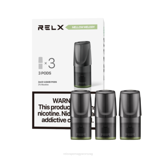 RELX Classic hüvelyek - Order RELX Pods Online lágy dallam-mézharmat 6P02129