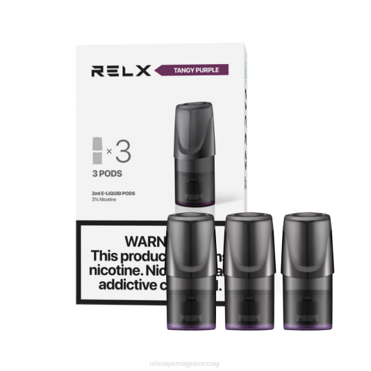 RELX Classic hüvelyek - RELX Hungary csípős lila-lila szőlő 6P02132