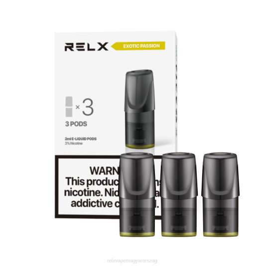 RELX Classic hüvelyek - RELX Magyarország egzotikus passió-pasiógyümölcs-friss piros 6P02124