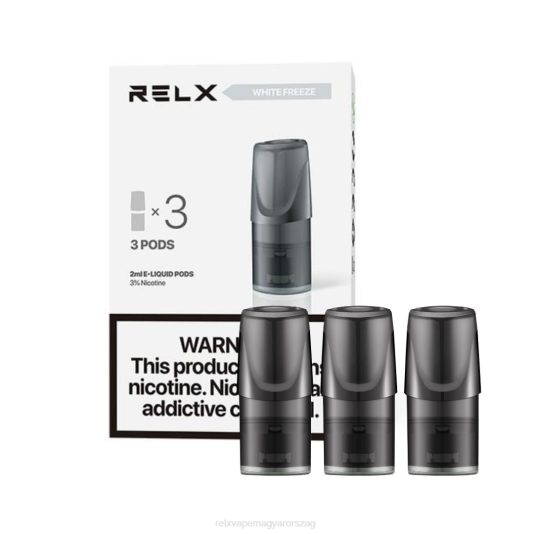 RELX Classic hüvelyek - RELX Magyarország fehér fagyos latyak 6P02134