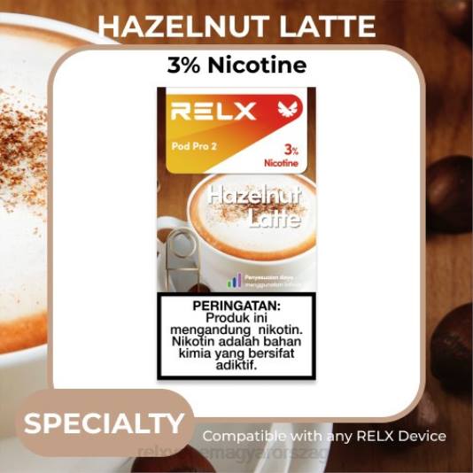mogyorós latte kávé