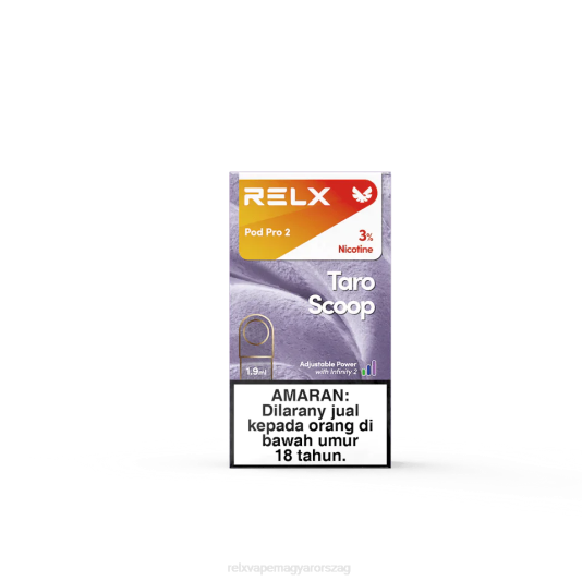 RELX pod pro 2-3 hüvely - RELX Order Online taro gombóc 6P02108