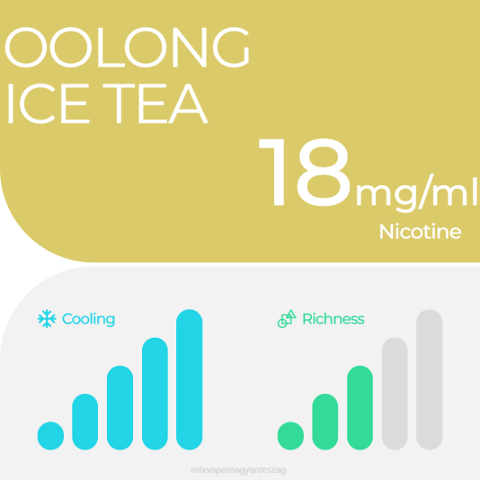 RELX pod pro - 2 hüvely - RELX Budapest oolong jeges tea 6P0214