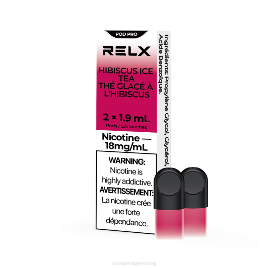 RELX pod pro - 2 hüvely - RELX Cigi hibiszkusz jeges tea 6P0215