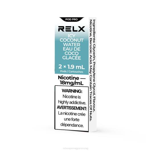 RELX pod pro - 2 hüvely - RELX Hungary jeges kókuszvíz 6P0221