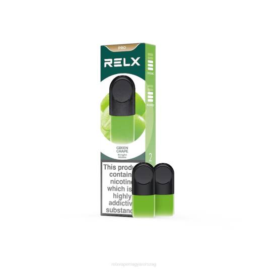RELX pod pro - 2 hüvely - RELX Hungary zöld szőlő 6P021