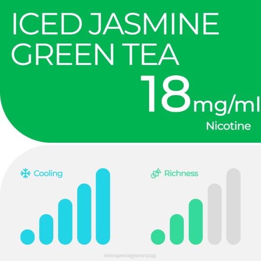 RELX pod pro - 2 hüvely - RELX Magyarország jeges jázmin zöld tea 6P0213