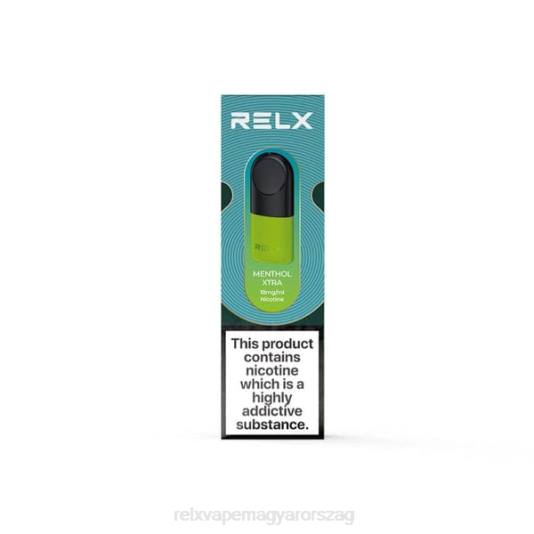RELX hüvely - RELX Vape Magyarország mentol xtra 6P0232