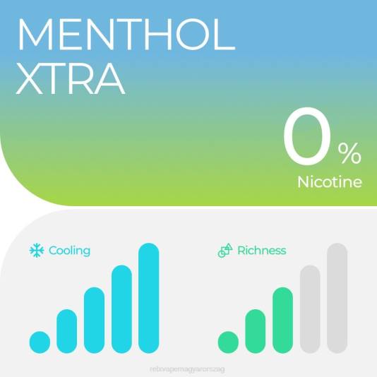 RELX hüvely - RELX Vape Magyarország mentol xtra 6P0232