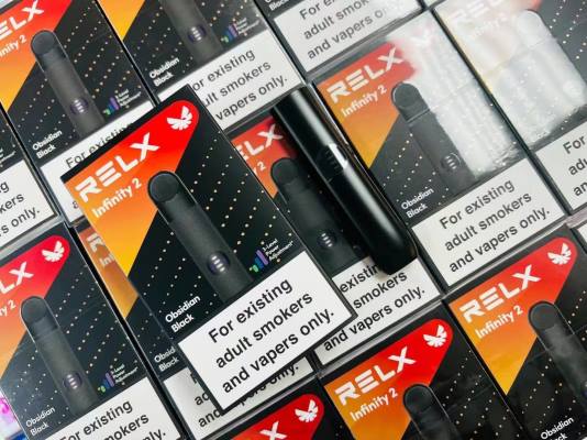 RELX Infinity 2 vape készülék - RELX Cigi obszidián fekete 6P0266